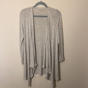 american eagle grey cardigan